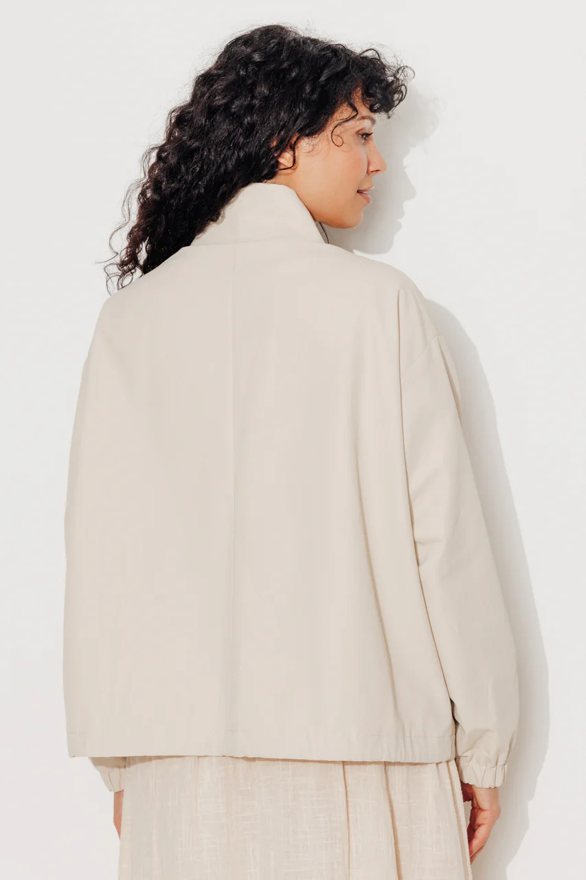 MUSA - Blouson oversize coton, doublé - Image 4