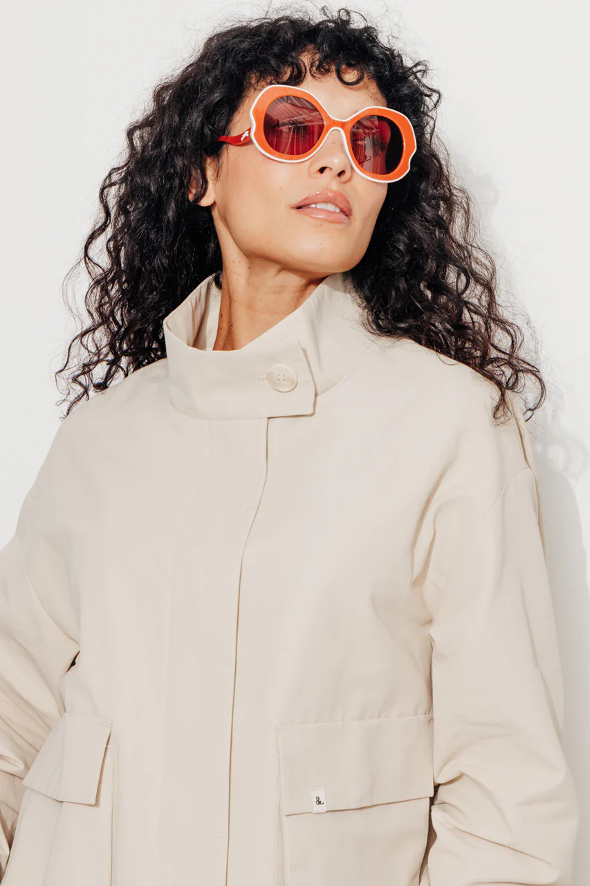 MUSA - Blouson oversize coton, doublé - Image 5