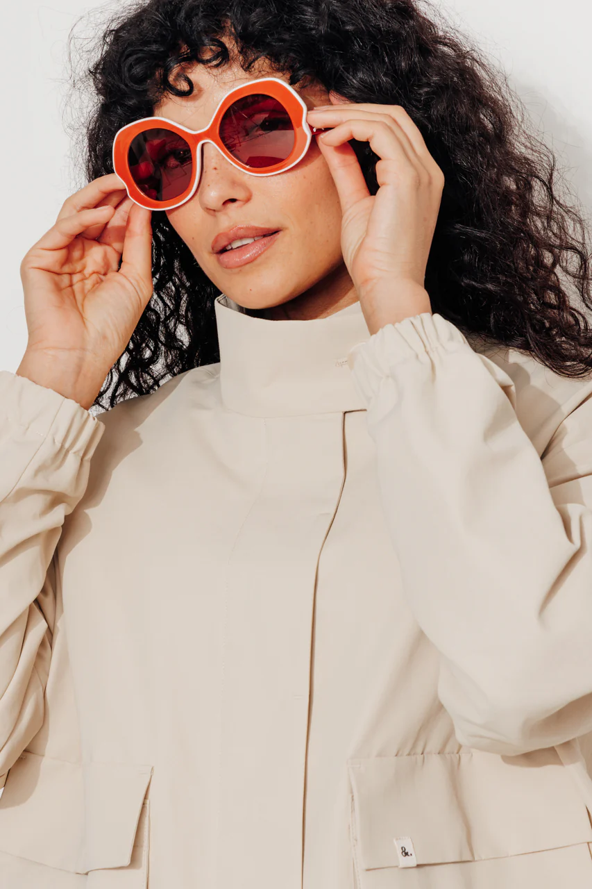 MUSA - Blouson oversize coton, doublé - Image 6
