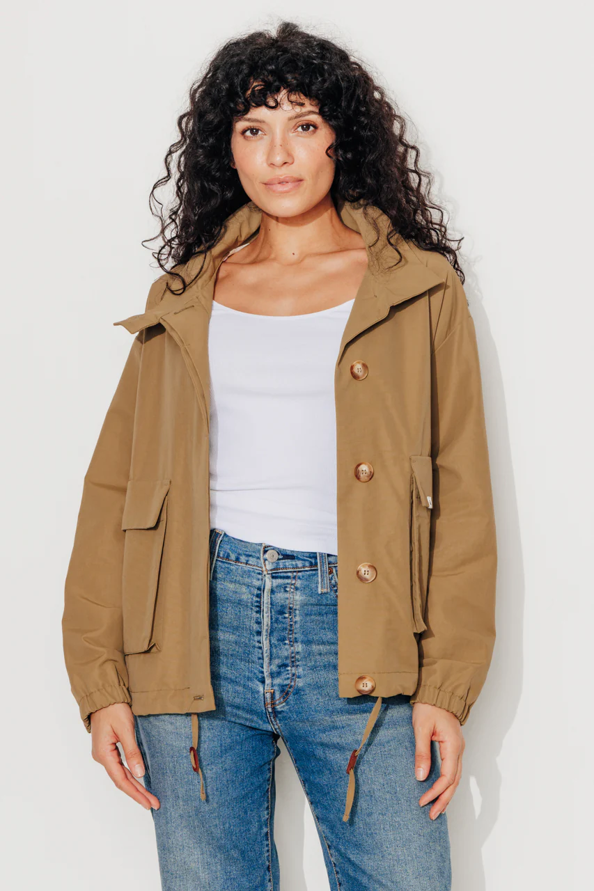 MUSA - Blouson oversize coton, doublé - Image 5