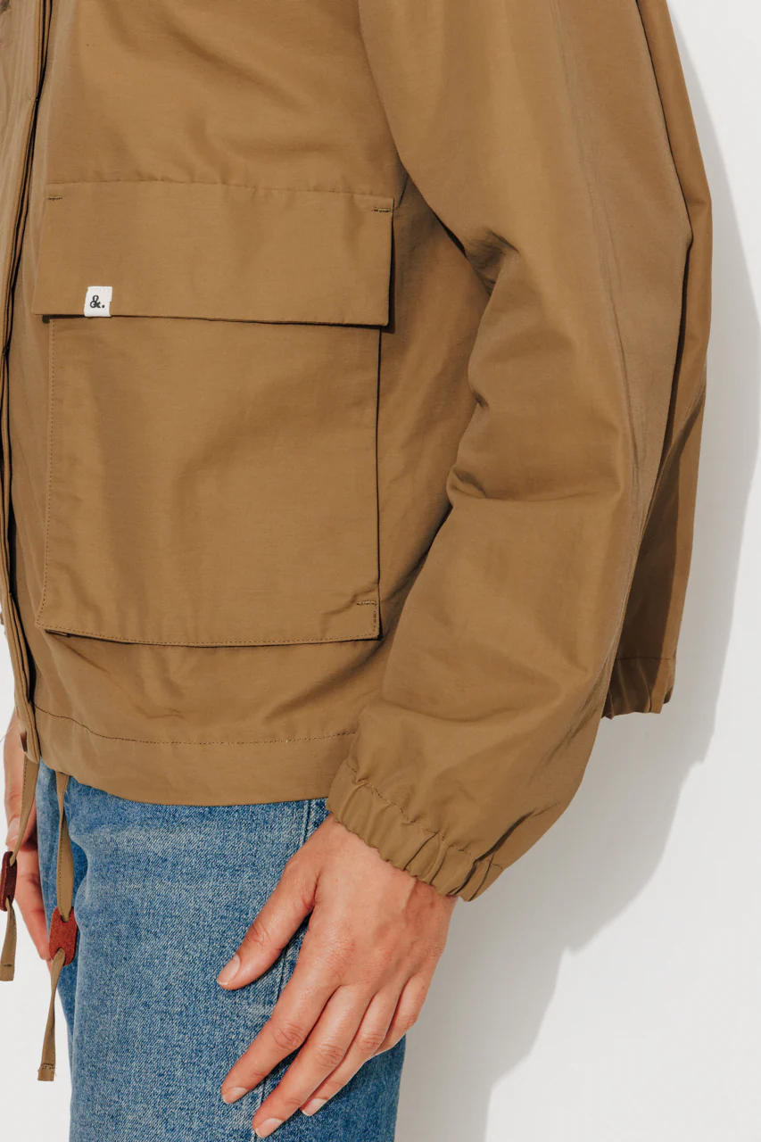 MUSA - Blouson oversize coton, doublé - Image 6