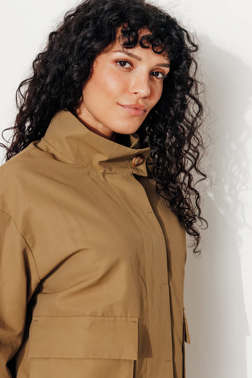 MUSA - Blouson oversize coton, doublé - Image 9