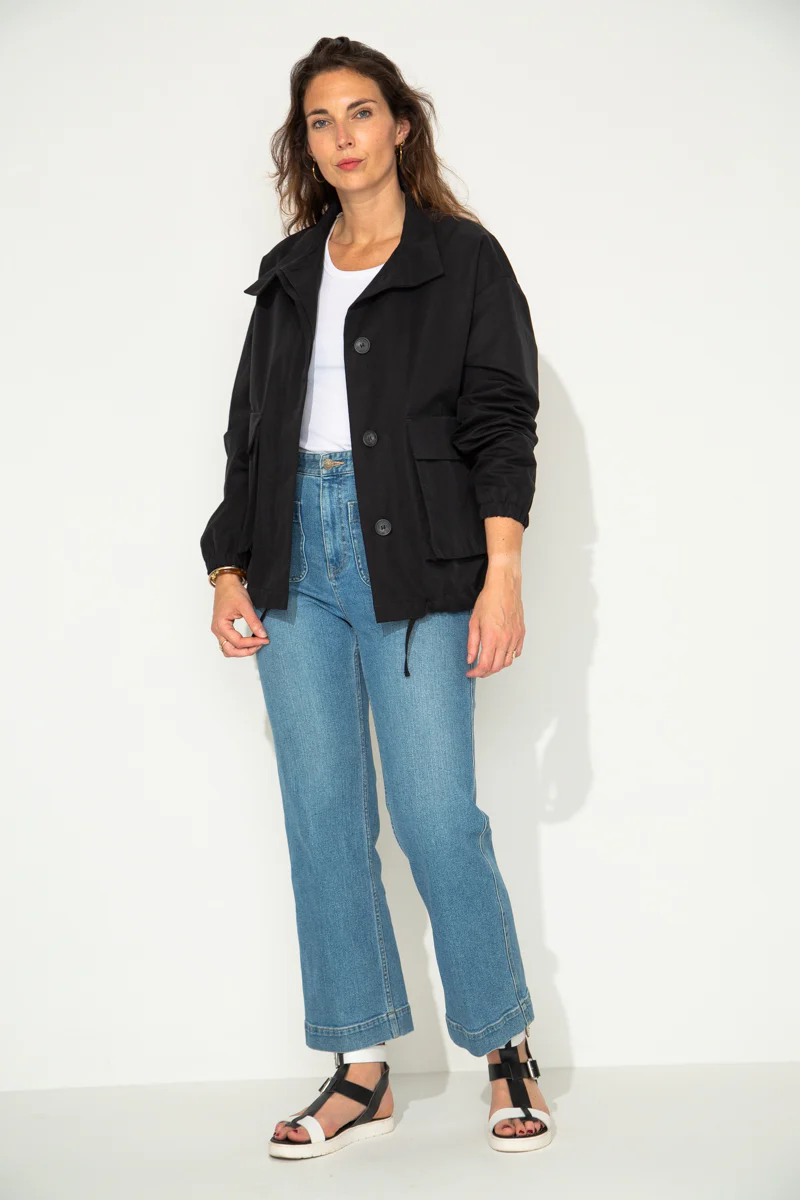 MUSA - Blouson oversize coton, doublé - Image 3