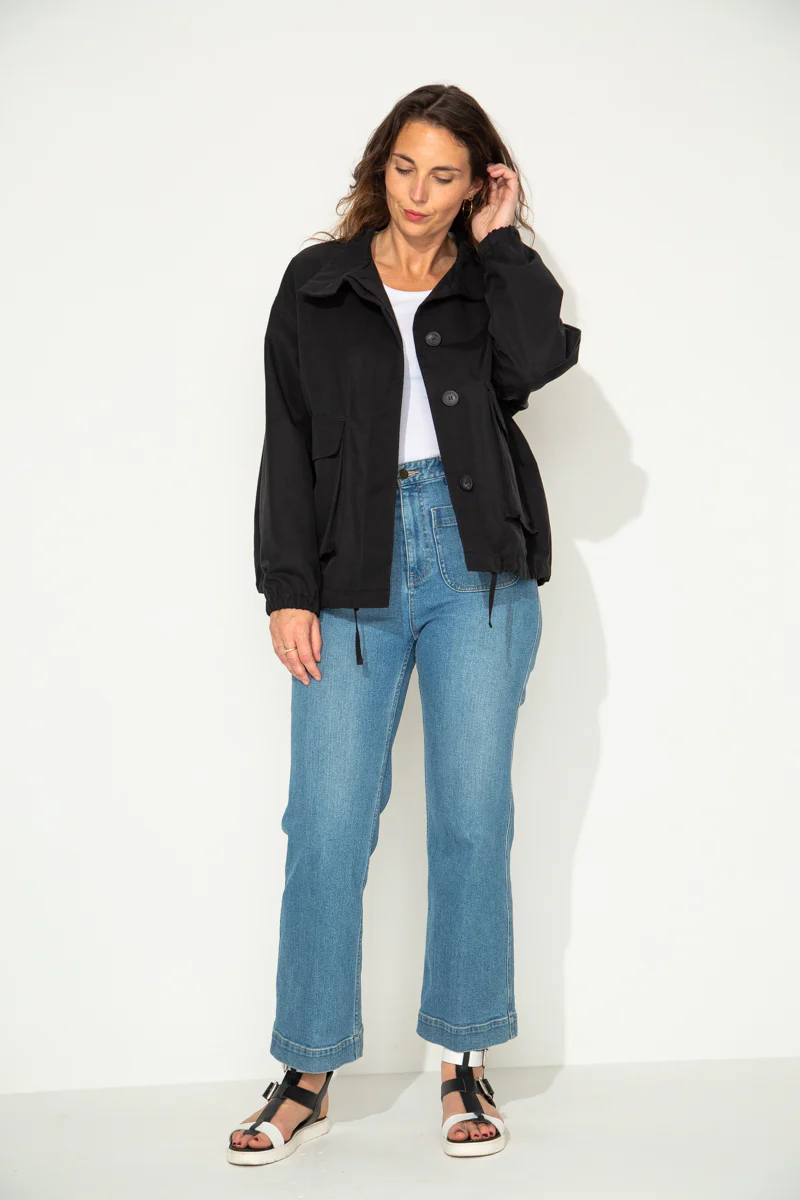 MUSA - Blouson oversize coton, doublé - Image 4