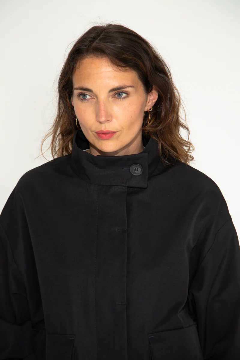 MUSA - Blouson oversize coton, doublé - Image 5