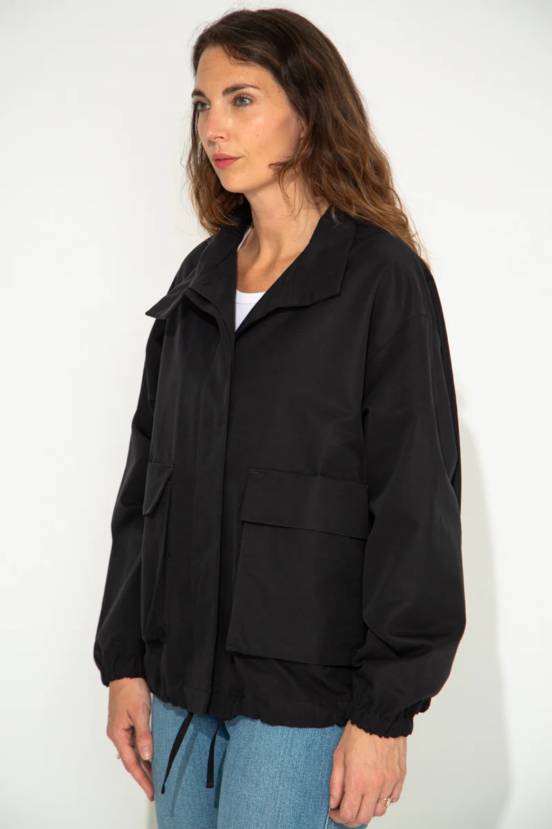 MUSA - Blouson oversize coton, doublé - Image 6