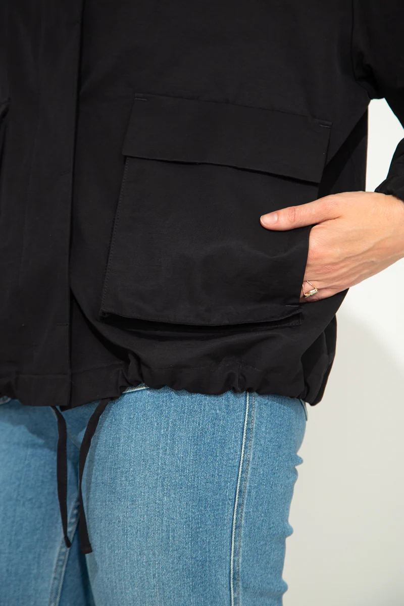 MUSA - Blouson oversize coton, doublé - Image 7