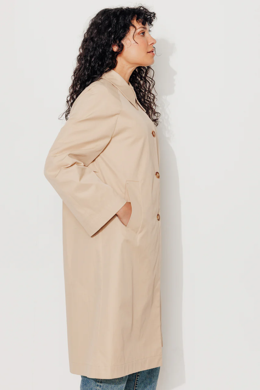 ROSALES - Imper volume ample toucher doux aspect coton - Image 4