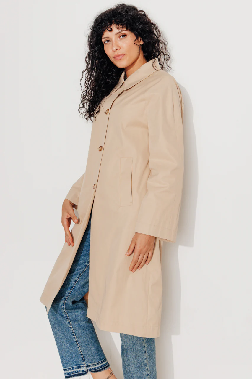ROSALES - Imper volume ample toucher doux aspect coton - Image 5