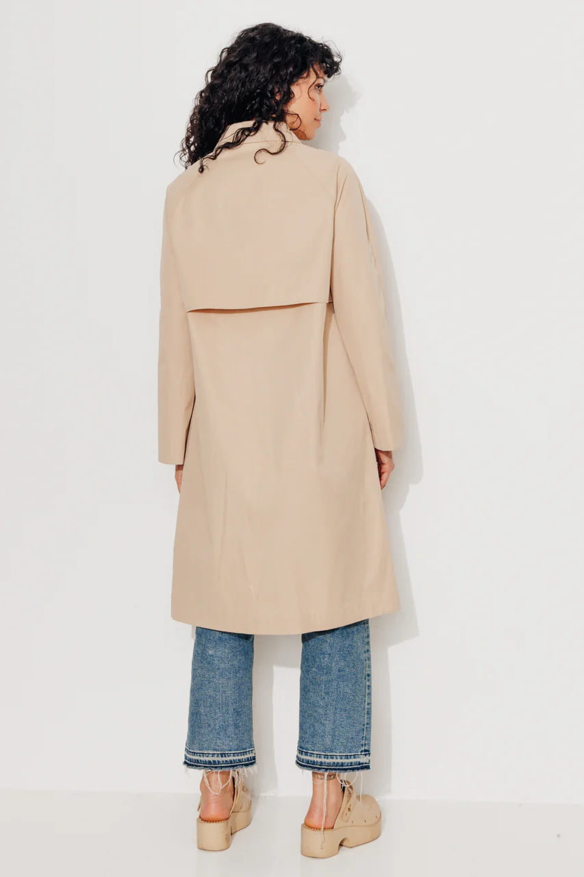 ROSALES - Imper volume ample toucher doux aspect coton - Image 6