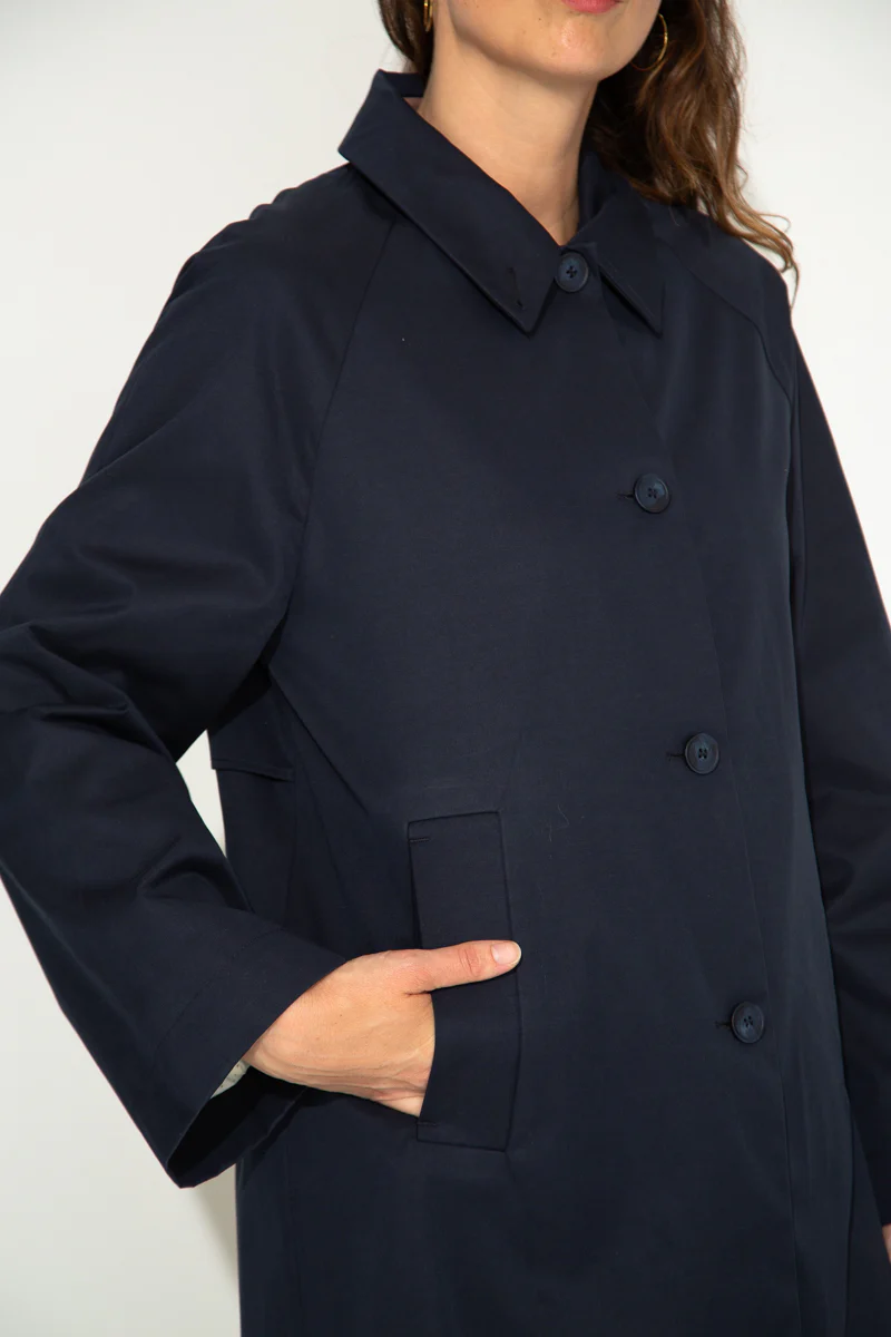 ROSALES - Imper volume ample toucher doux aspect coton - Image 3