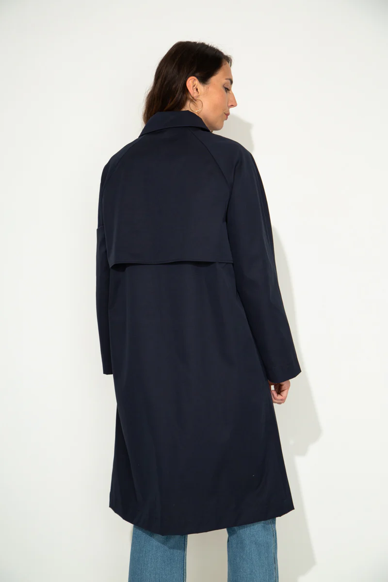 ROSALES - Imper volume ample toucher doux aspect coton - Image 4