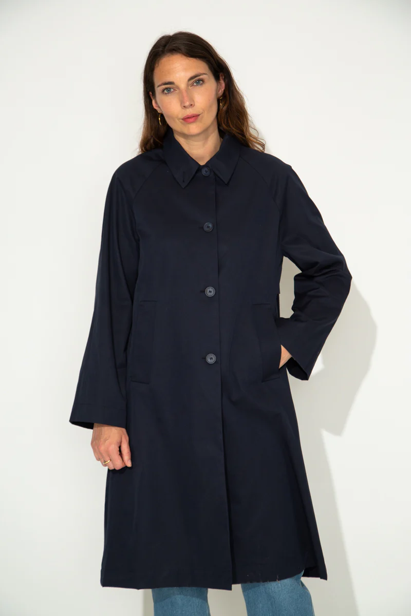 ROSALES - Imper volume ample toucher doux aspect coton - Image 5