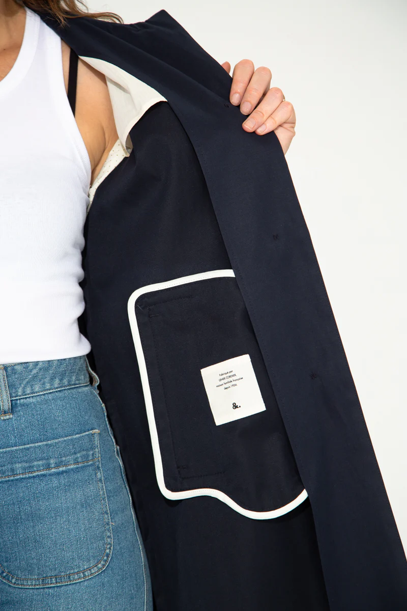 ROSALES - Imper volume ample toucher doux aspect coton - Image 7