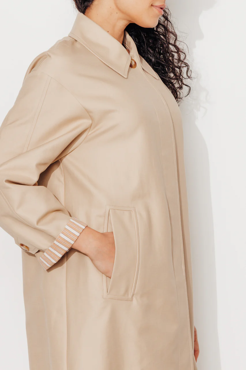 CITRONNELLE - Imper oversize 100% coton déperlant - Image 7