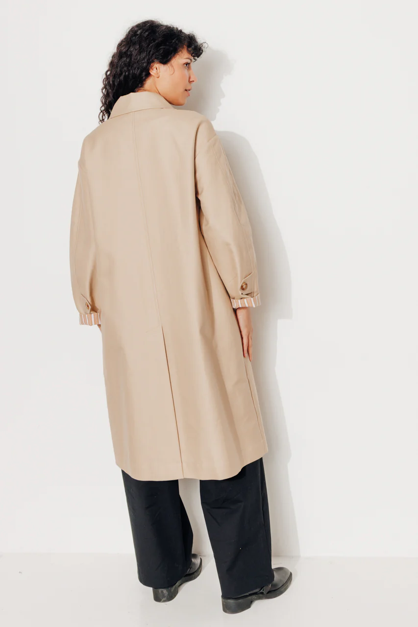 CITRONNELLE - Imper oversize 100% coton déperlant - Image 8