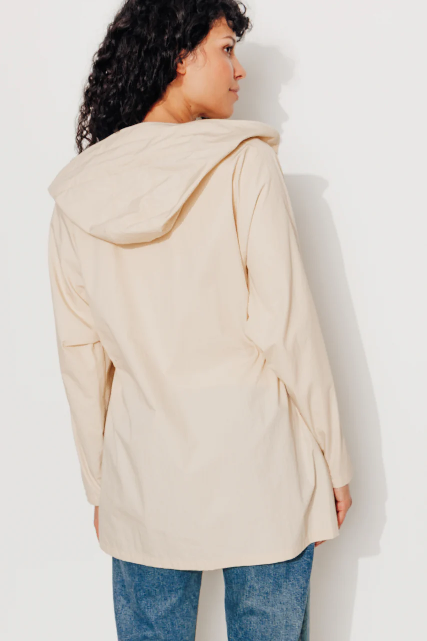 BERHET - Parka capuche en coton biologique déperlant - Image 3