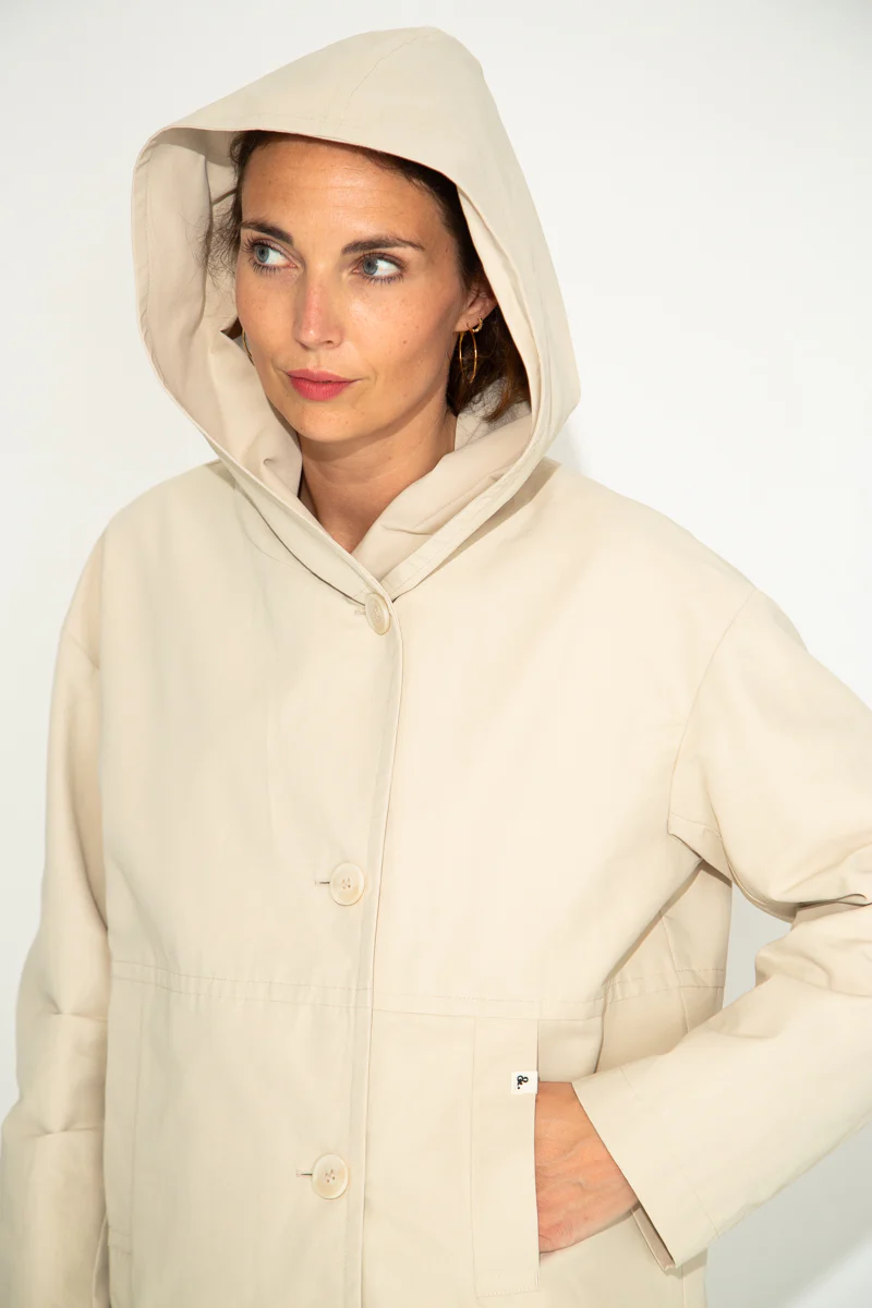 GRENADIER - Parka courte capuche  en coton majoritaire - Image 4