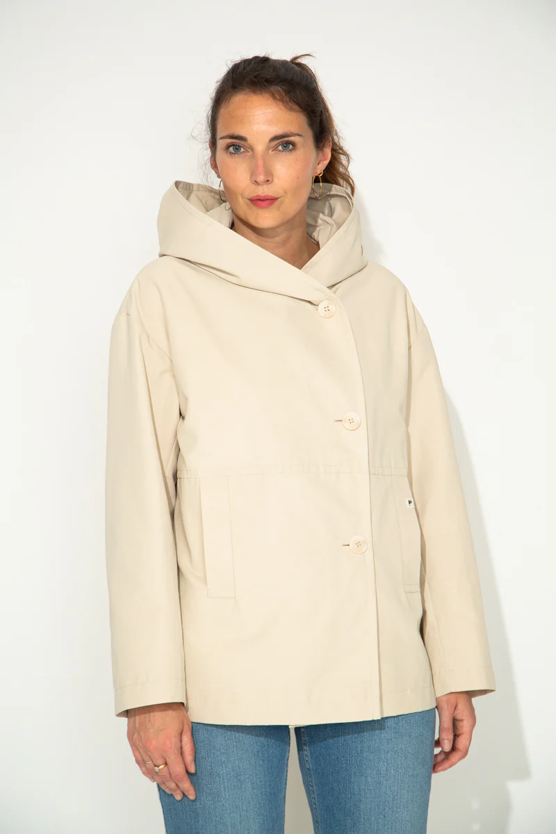 GRENADIER - Parka courte capuche  en coton majoritaire - Image 7