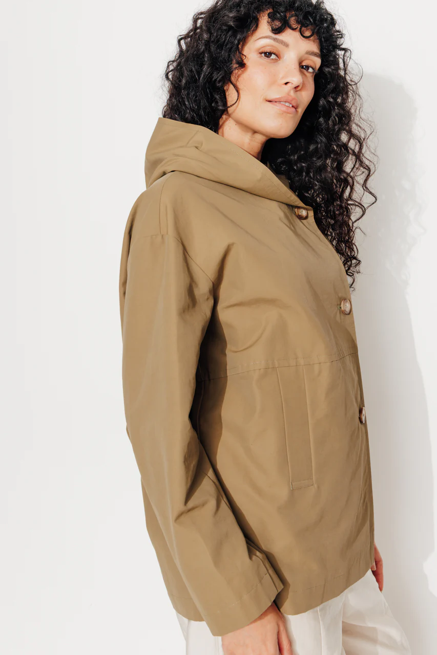 GRENADIER - Parka courte capuche  en coton majoritaire - Image 2