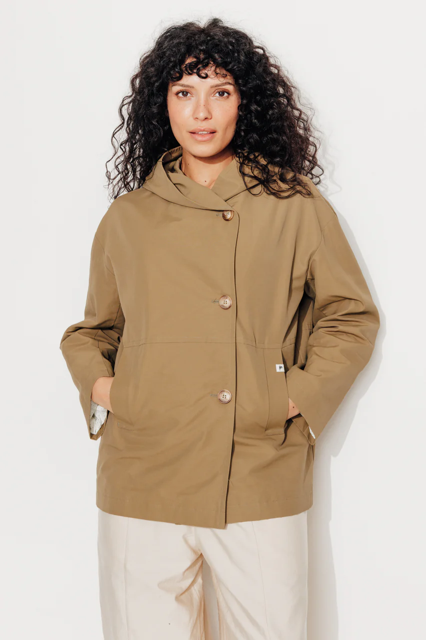 GRENADIER - Parka courte capuche  en coton majoritaire - Image 3