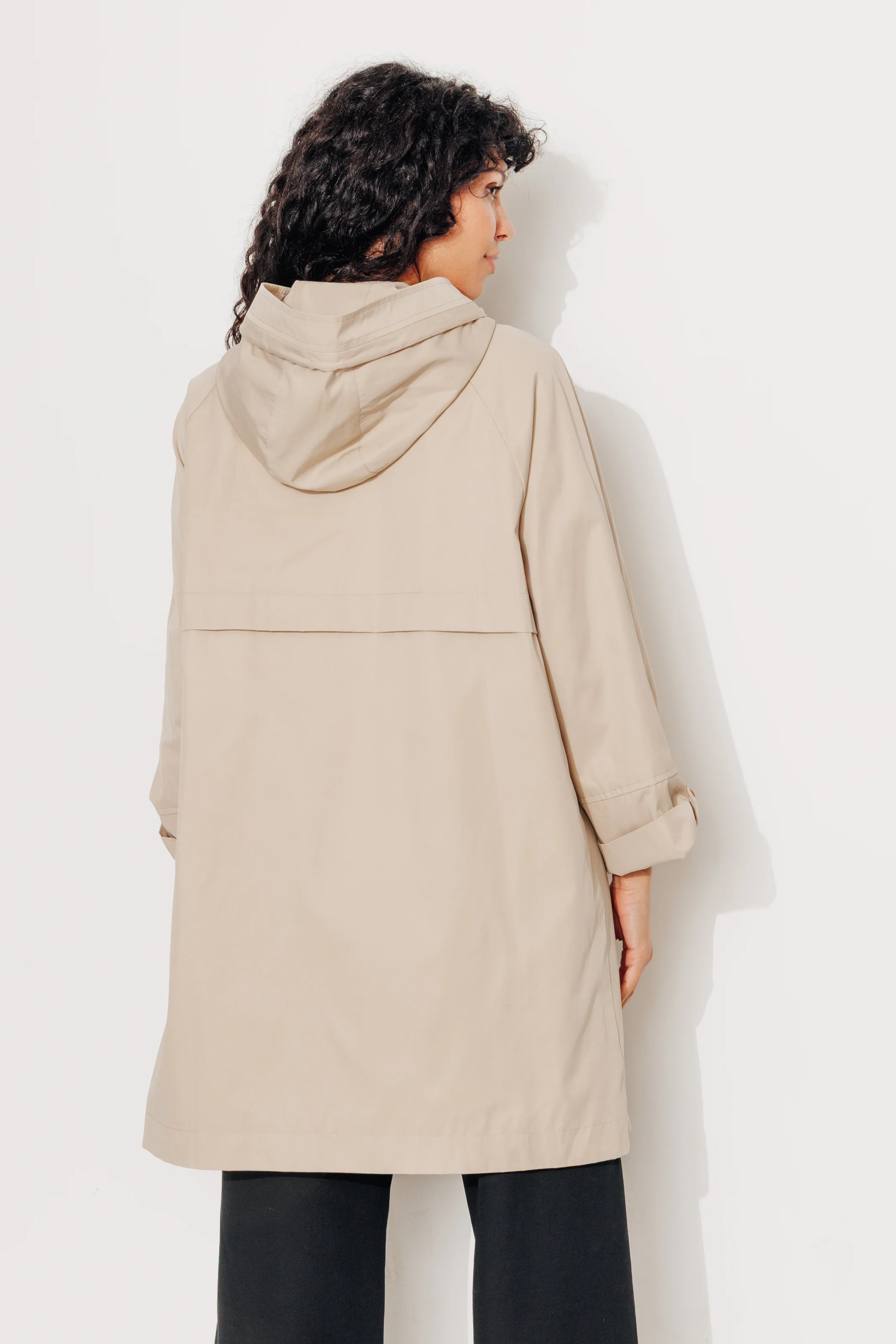 ALBIZIA - Parka oversize toucher doux aspect coton - Image 5