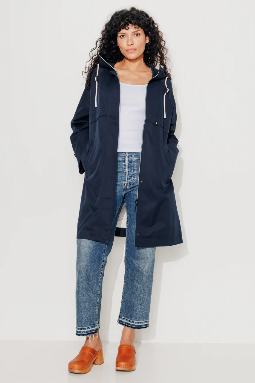 ALBIZIA - Parka oversize toucher doux aspect coton - Image 3
