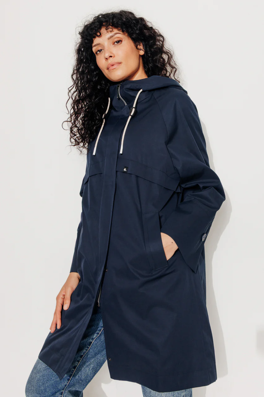 ALBIZIA - Parka oversize toucher doux aspect coton - Image 4