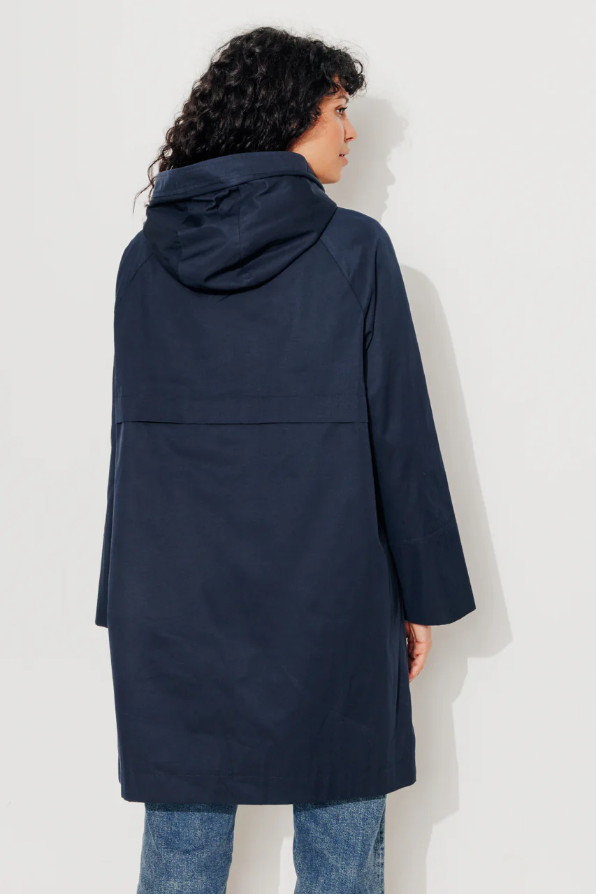ALBIZIA - Parka oversize toucher doux aspect coton - Image 7