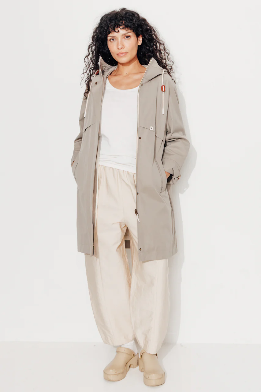 ALBIZIA - Parka oversize toucher doux aspect coton - Image 5