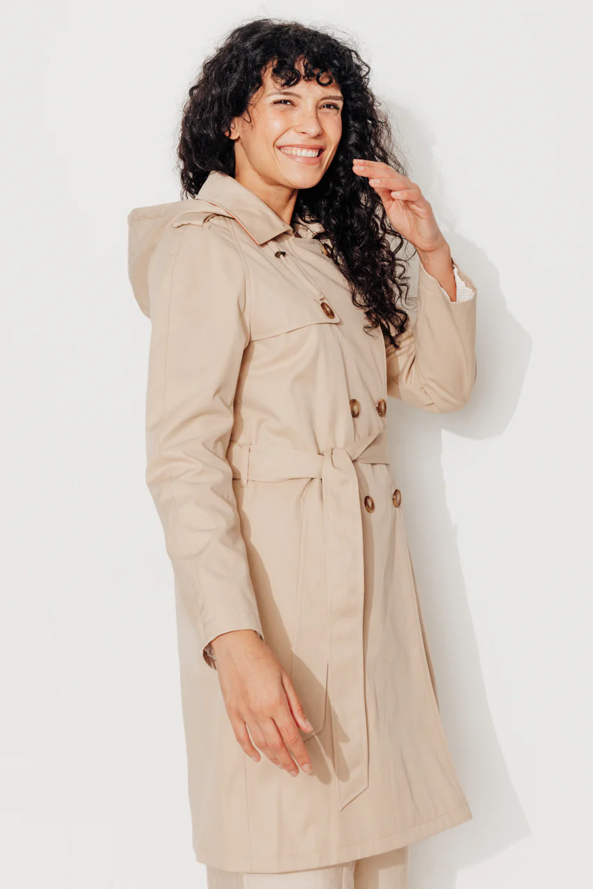 TANGRY - Trench authentique avec gilet amovible beige - Image 5