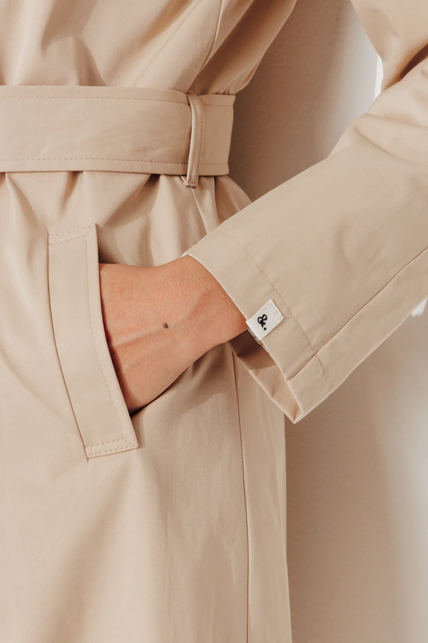 TANGRY - Trench authentique avec gilet amovible beige - Image 7