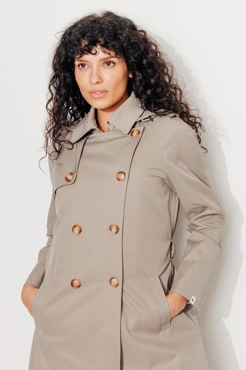 TANGRY -  Trench authentique avec gilet amovible kaki - Image 5