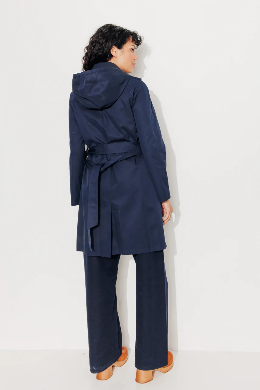TANGRY -  Trench authentique avec gilet amovible marine - Image 6